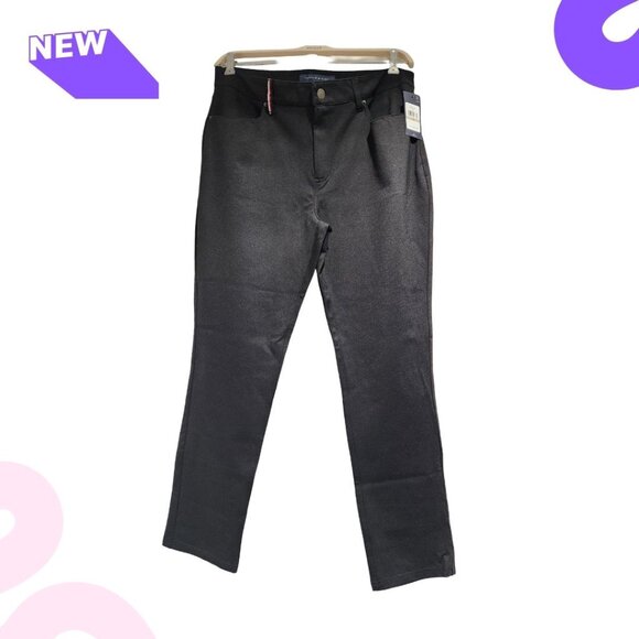 ✨ TOMMY HILFIGER | Women's Black Pants - Picture 2 of 10